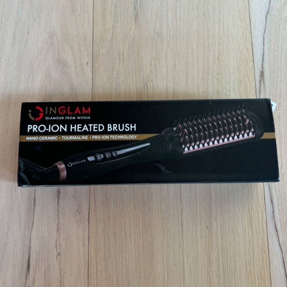 IG INGLAM Pro-ion Heated Brush NWOT - Picture 1 of 7